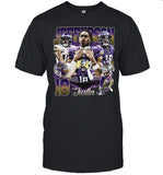 Justin Jefferson Shirt, Football American Graphic Vintage