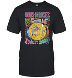Guns N' Roses 2023 Nashville, TN World Tour T-Shirt