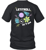 Let It Roll Happy We Love DNB Beatworx T Shirt