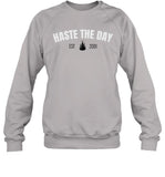 Haste The Day Felt Sweatshirt