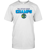 Limited Hookline Sinkers Ball In Play League 2 Champs T-Shirt