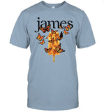 limited James Butterfly shirt