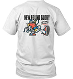 2024 New Found Glory Pop Punks Not Dead Skeleton T-Shirts Limited