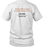 Limited T-Shirt Find The Lord In New York City 7088157321