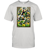Green Bay Packers Team FootballPlayers 2021 signatures shirt