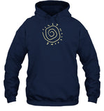 Lizzy Mcalpine Navy Vortex Hoodie