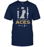 Las Vegas Aces 2022 W Finals Champions Tee