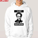 Black N White Clint Eastwood Art Unisex T-shirt