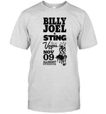 2024 Las Vegas Billy Joel & Sting Allegiant Stadium T-Shirt