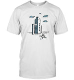 Frightened Rabbit Painting Of A Panic Attack Drawing T Shirt_1