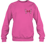 Hannahxxrose Wings Pink Crewneck