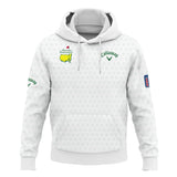 Golf Sport Masters Tournament Callaway Hoodie Shirt Sports Logo Pattern White Green Hoodie Shirt