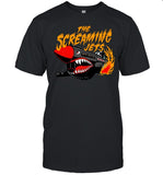 2024 The Screaming Jets Flaming Jet Black Limited T Shirt