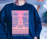 90s Anime Basketball Sunset Vaporwave Unisex T-Shirt