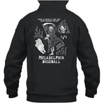 Heavyslime The Fightins Take A Look At The Sky Just Before You Die Philadelphia Baseball 1883 Hoodie