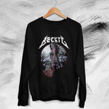 Black Metal Graphic Becky G Karol G Reggaeton Rapper Latin Trap Artist Unisex Sweatshirt