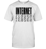 Internet Famous Zebra Print Tee