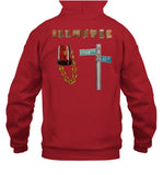 30 Years Of Illmatic Red Hooded Sweatshirt