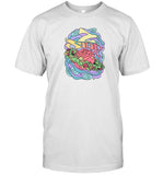 Limited Laurenzside Z Side Rose Planet Shirt