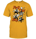 Limited Fall Out Boy Star Yellow T-Shirts