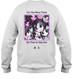 Cynthoni Many Faces Sweatshirt