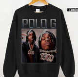 90s Design 1300 Polo G Rap Music Unisex Sweatshirt