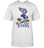 Limited Mickey Mouse And Friends Tennessee Titans T Shirt