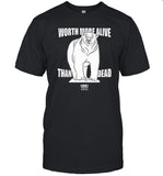 Gary Numan Worth More Alive Than Dead T-Shirts