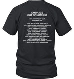 Embrace Out Of Nothing 20th Anniversary Tour November 2024 T-Shirt