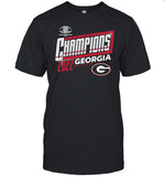 Georgia Bulldogs 2022 SEC Football Conference Champions T-Shirt