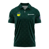 Diamond Shapes With Geometric Pattern Masters Tournament Taylor Made Polo Shirt Style Classic Polo Shirt For Men