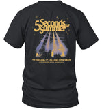 5 Second Of Summer Albert Hall Black T-Shirt