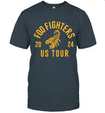 Foo Fighters 2024 US Tour Freese 24 Live in Concert T-Shirt