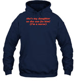 Limited She's My Daughter So She Can Fix Him I'm A Nurse Crewneck Sweatshirt