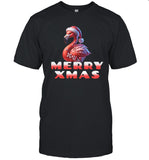 limited Merry Xmas Flamingo shirt 2024