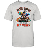 Gnome Native American Blood Run Through My Veins shirt_1