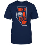 EDMONTON OILERS THIS IS OIL COUNTRY New Tee