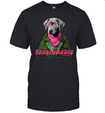 Fashion Dog Pink T-Shirts