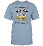 God's Plan For Me Doesn't Involve Being Sane t-shirt, hoodie, tank top, sweater and long sleeve t-shirt