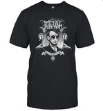 Limited Metal Injecyion Metal Lincoln Black T-Shirt