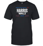 Democrats Uk andise Americans Abroad For Harris Walz 2024 Shirt