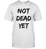 Frank Turner Not Dead Yet White T-Shirt Limited Edition