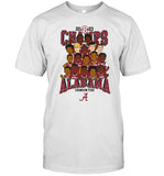 Alabama Crimson Tide Blue84 2023 SEC Men's Basketball Regular Season Champions T-Shirt