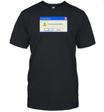 Limted Critical Error You Have No Brain Cells Left Shirt