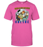 Limited Working On Being More Present Online Tee Shirt