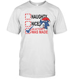 Limited Sonic Naughty Nice An Attempt Was Made 2022 Shirt