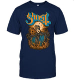 Ghost Scarecrow Halloween T-Shirt