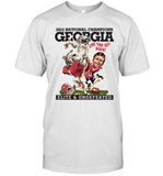 Georgia Bulldogs Champions Shirt, Elite & Undefeated National Champions 2022 T-Shirt