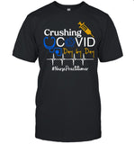 Crushing Covid Day By Day Nurse Practitioner shirt
