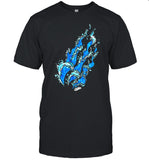 Fire Wave Flame T Shirt